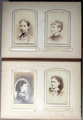 1860s-1910s Pittsburgh & Western PA photo album Aiken Noble families et al