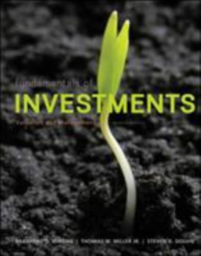 Fundamentals of Investments: Valuation and Management, USED-Good, Bradford D Jor