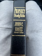 Prophecy Study Bible NKJV (John Hagee) Black Bonded Leather