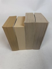 Ken Follett Lot 1st 4 Kingsbridge Pillars Earth World w/o End Column Fire Evenin