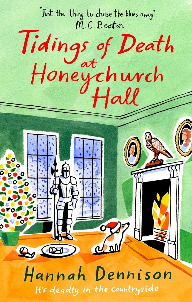Tidings of Death at Honeychurch Hall – paperback Dennison, Hannah