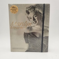 NWTMarilyn Monroe 50th Anniversary Book & DVD With 16oz. Glass Signed Sam Shaw
