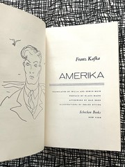 AMERIKA ~FRANZ KAFKA Schocken Edition 1974 VG+ Paperback Vintage Existentialism