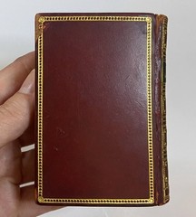 MINIATURE DICTIONARY Antique Fine Leather Book SANGORSKI & SUTCLIFFE BINDING