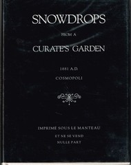 SNOWDROPS FROM A CURATE’S GARDEN By Aleister Crowley – Hardcover Mint Condition