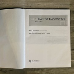 Art of Electronics by Paul Horowitz and Winfield Hill (2019, HC) 3rd Edition