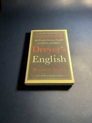 Dreyer’s English Benjamin Dreyer PB Grammar Writing Style Guide Bestseller