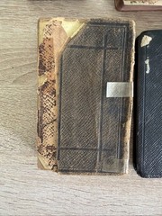 Lot of 7 Antique Vintage Religious Books/Bibles Compact Pocket Size 1800s-1900s