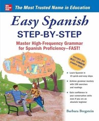 Easy Spanish Step-By-Step – Paperback, by Barbara Bregstein – Acceptable p