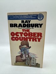 The October Country by Ray Bradbury 1972 Illustrated Horror Del Rey Ballantine