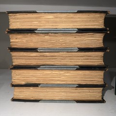 Works of Henry Fielding Antique Book Set 5 Vols Edition de Luxe 1902 HC Rare