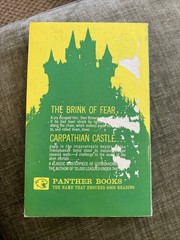Horror Vintage Pb, Carpathian Castle by Verne, British Panther 1575, 1968, NVG+