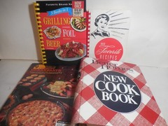 Lot of 4 Cookbooks / Recipe Books – Mixed variety for the cook in the family!