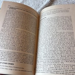 Proving Federal Crimes Department Of Justice Law Book 1980 & Supplement Rev. 2