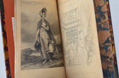 Antique Leather Bound Memoirs of Sir Walter Scott by J G Lockhart 1839 – Vol 7