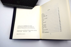 Gullregn úr ljóðum Kristjáns Jónssonar 1994-Icelandic Lang.-Mini Bk-LN-Very Rare