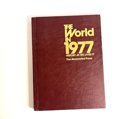 Vintage The World In 1966 Book Series Mix Lot of 6 Hardcover by Associated Press