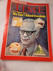 Time Magazine September 1971 B.F. Skinner We Can’t Afford Freedom No Label