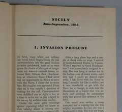 Ernie Pyle BRAVE MEN 6th printing 1945 328 pages World War II