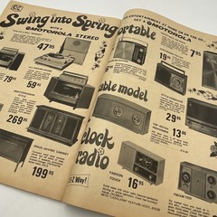1969 Spring Sale Mailer Coast To Coast Fishing Housewares Bikes Tools 56 Pages