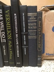 Lot of 7 Shades Of Black Hardcover Books Collection Set Decorative Shelve AB14