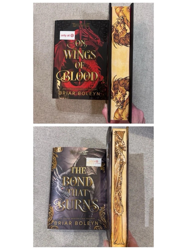 Bloodwing Academy Briar Boleyn On Wings Of Blood + The Bond That Burns Target Ed