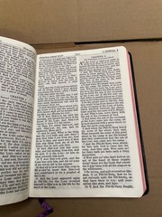 Holy Bible Self-Pronouncing Edition Leather Black – World Publishing Company
