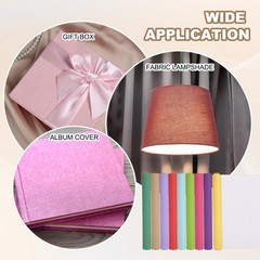 Book Binding Cloth 51 x 11 Inches Book Cloth for Binding Fabric Light Purple