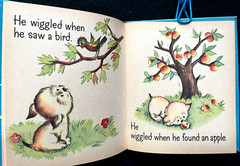 WIGGLETAIL ~ vintage childrens Whitman Tell-A-Tale Book ~ original 36 pages, VG+