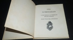1959 CONCORDIA LUTHERAN HIGH SCHOOL CADETS FORT WAYNE IND LUMINARIAN YEARBOOK
