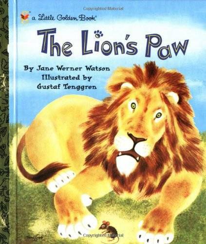 The Lion’s Paw (Little Golden Book) – Hardcover By Werner Watson, Jane – GOOD