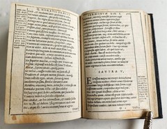 1575 POETRY by HORACE antique Gryphius Press 16th CENTURY rare