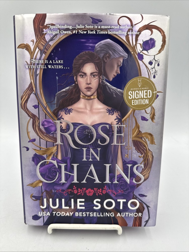 SIGNED ~ ROSE IN CHAINS by Julie Soto (2025, Hardcover) 1st/1st *Deluxe Limited*