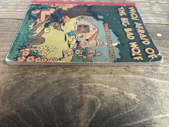 Vintage 1933 Who’s Afraid Of The Big Bad Wolf Three Little Pigs Walt Disney Book