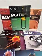 LOT SET Kaplan Publishing MCAT Complete 9 book Second Edition