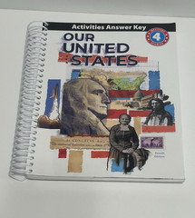 BJU Press Heritage Studies 4 Our United States Activities Answer Key 4th edition