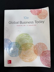 10e Global Business Today Book Hill, Hult- PreOwned
