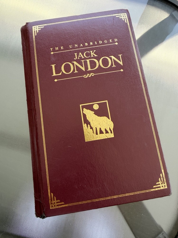 The Unabridged Jack London Book Hardcover Leather Bound Luxury Edition 1997