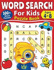 Kids Word Search Puzzle Book Ages 4-8 Fun Learning Activities with Coloring P…