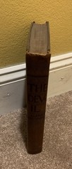 THE DEVIL VINTAGE 1928 OCCULT RELIGION BOOK BY ALFRED NEUMANN