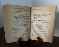 Vintage 1949 Reviewing English Four Years Joseph Bellafiore AMSCO School Book