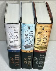 Ken Follett Complete Set 1-3 The Century Trilogy Hardcover 1st Edition 1st Print