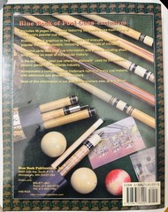 1996 BLUE BOOK OF POOL CUES BRAD SIMPSON 1ST EDITION BILLIARDS PRICE GUIDE OOP