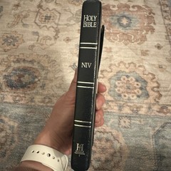 1995 Holy Bible NIV Pocket-Size Bonded Leather Broadman & Holman