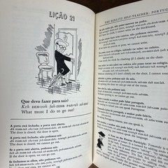 1953 Berlitz Self-Teacher Portuguese Hardcover Dust Jacket Language Course