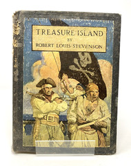 Treasure Island by Robert Louis Stevenson 1911 hardcover illustrated Scribner