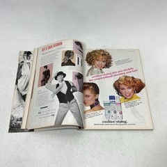 Mademoiselle Magazine Fall 1988 Vintage Fashion Makeup Guide Green Cover