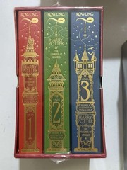 Harry Potter MinaLima Edition Box Set Books 1-3 Illustrated (Board Book)