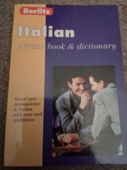 Phrase Bks.: Italian Phrase Book by Berlitz Editors 1998, Trade Paperback