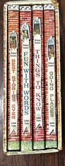 Richard Scarry Look & Learn Library Box Set Hardcover Illustrated Education ABCs